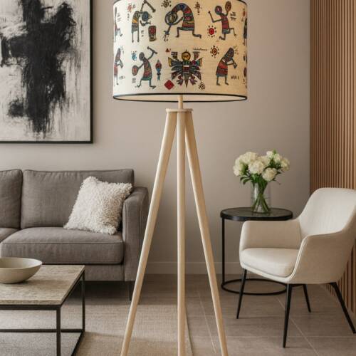 Lampe trépied Ayana