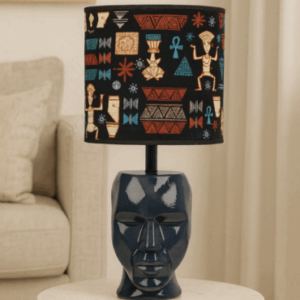 Abat-jour artisanal wax - Réf. AB01 (H. 51 cm x Diam. chapeau 28 cm)
