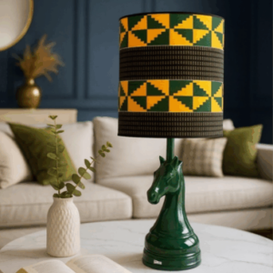 Abat-jour artisanal wax - Réf. AB011 (H. 63 cm x Diam. chapeau 28 cm)