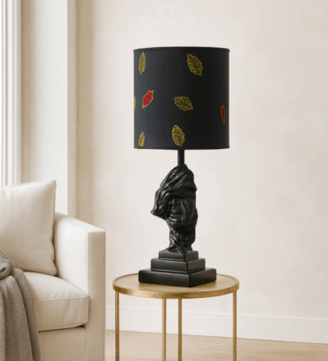Abat-jour artisanal wax - Réf. AB015 (H. 64 cm x Diam. chapeau 29 cm)