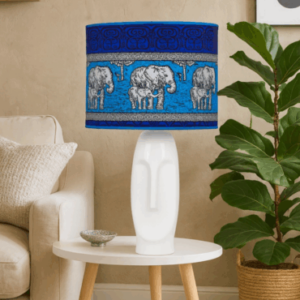 Abat-jour artisanal wax - Réf. AB020 (H. 51 cm x Diam. chapeau 22 cm)