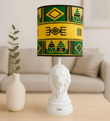 Abat-jour artisanal wax - Réf. AB05 (H. 62 cm x Diam. chapeau 28 cm)