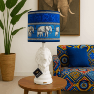 Abat-jour artisanal wax - Réf. AB06 (H. 62 cm x Diam. chapeau 28 cm)