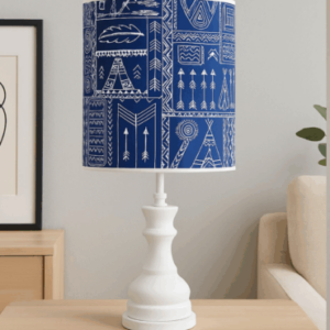 Abat-jour artisanal wax - Réf. AB064 (H. 68 cm x Diam. chapeau 30 cm)