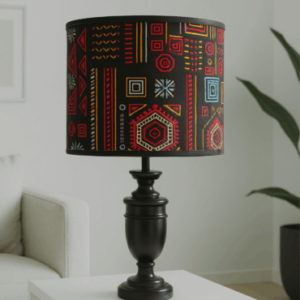Abat-jour artisanal wax - Réf. AB065 (H. 68 cm x Diam. chapeau 30 cm)