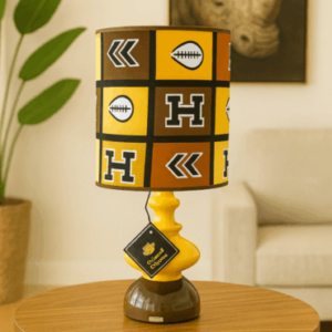 Abat-jour artisanal wax - Réf. AB067 (H. 45 cm x Diam. chapeau 20 cm)